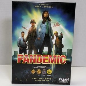 Pandemic Board Game ZM7101 Complete 2013 Z-Man Games